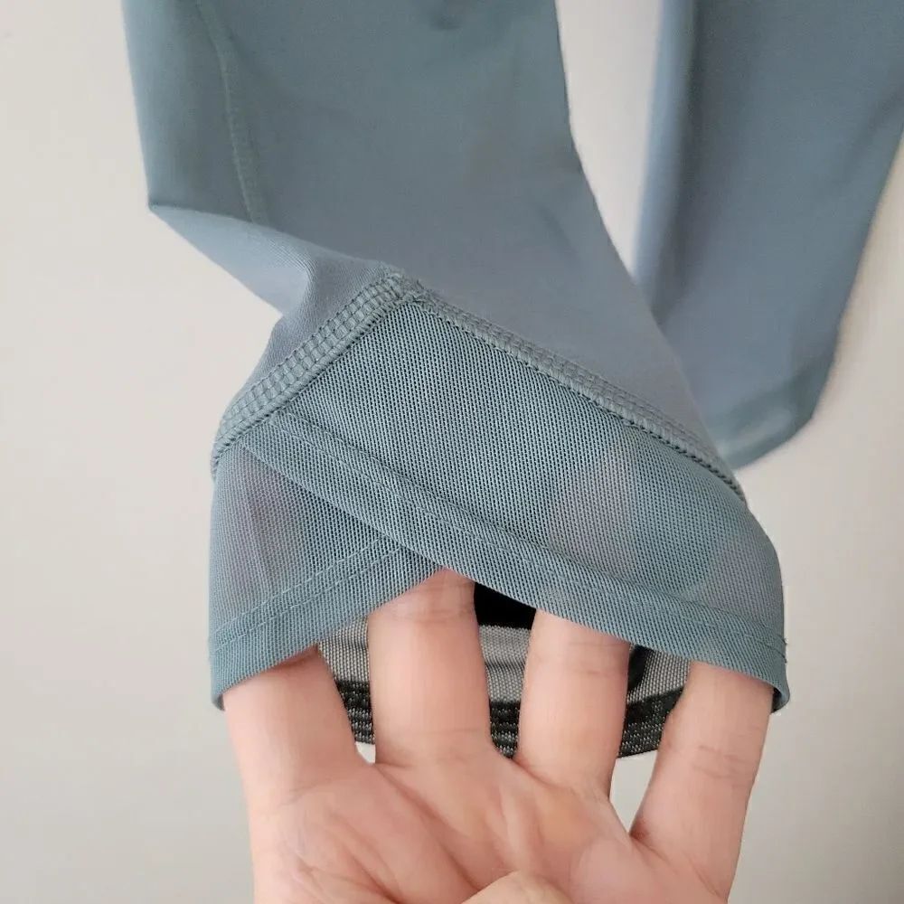 All In Motion Cropped Leggings Fog Blue Small - Picture 8 of 8